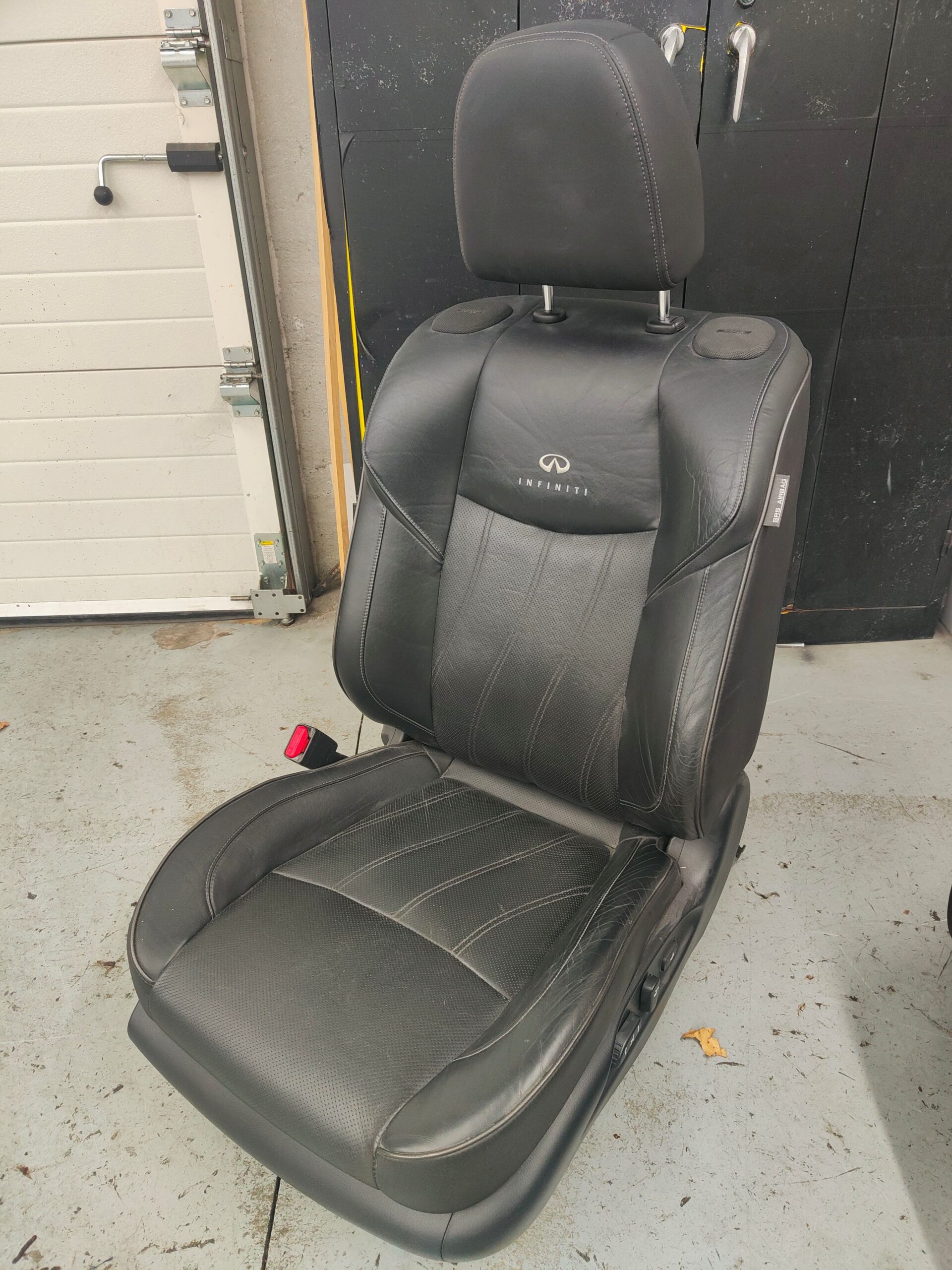 asiento en mal estado